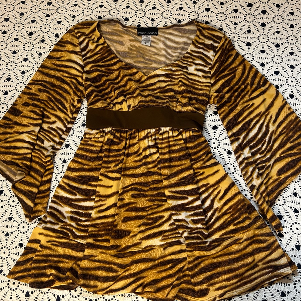 Marianne animal print Patterned Top